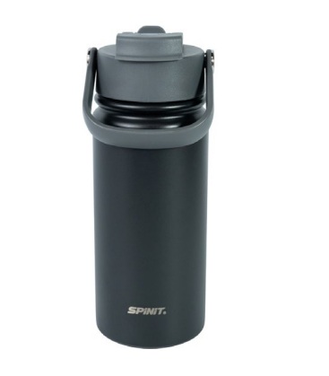 BOTELLA TERMICA SPINIT DUAL 500 ML NEGRO