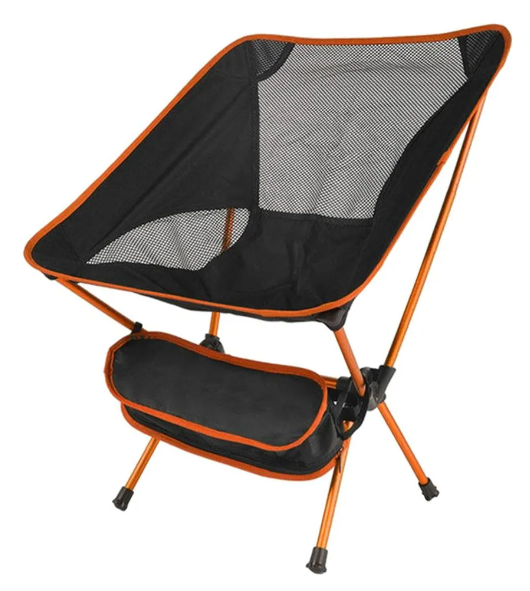 SILLA MORGUL PLEGABLE DE ALUMINIO NARANJA