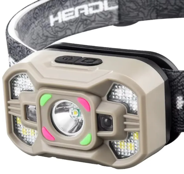 LINTERNA VINCHA MORGUL ALTA POTENCIA 90 LUMENES CON USB