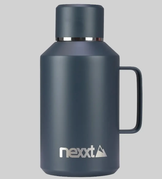 TERMO NEXXT 1800ML CON INDICADOR DE TEMPERATURA DARK GREY
