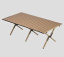 MESA HUMMER ALUMINIO PLEGABLE WOOD