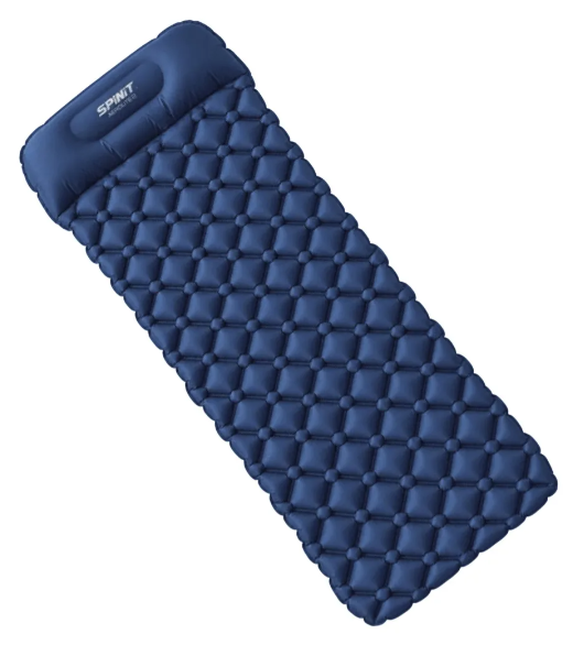 COLCHONETA SPINIT AEROLITE 2 CON ALMOHADA AZUL