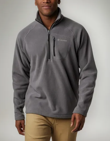 BUZO COLUMBIA POLAR HOMBRE FAST TREK III MEDIO CIERRE