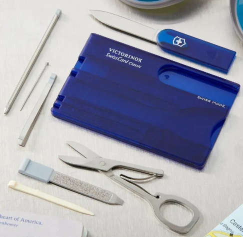 TARJETA VICTORINOX AZUL