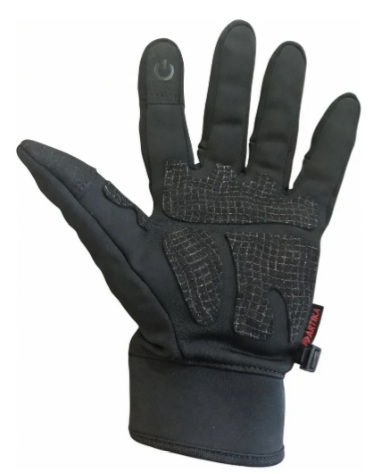 GUANTES ARTIKA SOFT SHELL PUÑO CON BELCRO NEGRO UNISEX