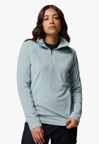 BUZO MICRO POLAR COLUMBIA GLACIAL IV CELESTE