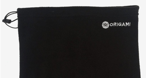 CUELLO POLAR ORIGAMI TERMICO NEGRO