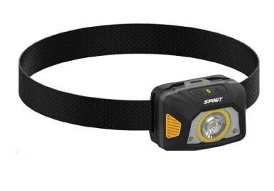 LINTERNA SPINIT HL600RD RECARGABLE DUAL CON SENSOR