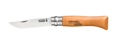 CORTAPLUMA OPINEL N8 CARBONE CLASICA