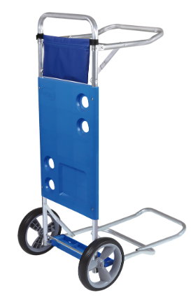 CARRITO PLAYERO ALUMINIO MARCA DESCANSAR CON EXTENSION ART. 80252
