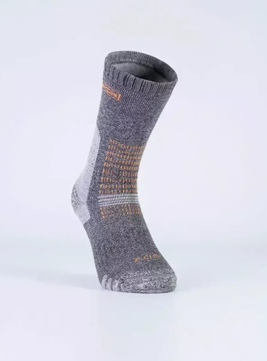 MEDIA SOX DOBLE CAPA GRIS