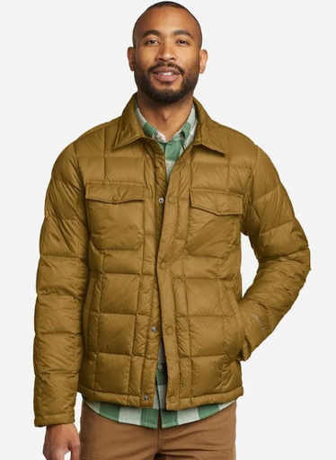CAMPERA EDDIE BAUER HOMBRE CIRRUSLITE CAMISA BRONZE