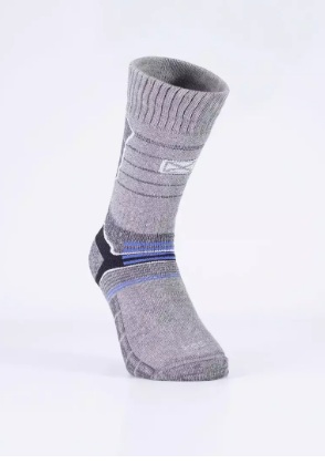 MEDIA SOX UNISEX TREKKING TE208A GRIS MELANGE