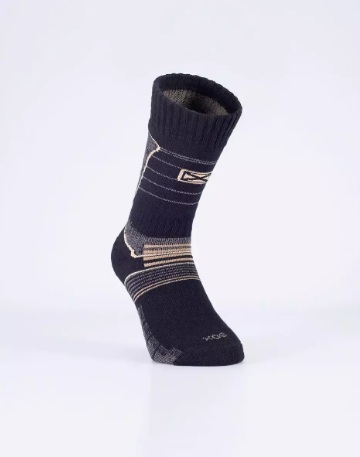MEDIA SOX UNISEX TREKKING TE208A NEGRO