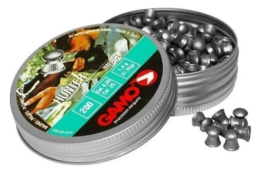 BALINES MARCA GAMO HUNTER CAL. 6.35 X 200 UNIDADES