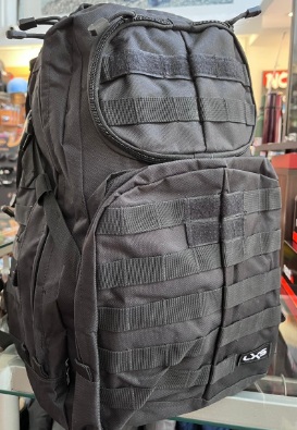 MOCHILA TACTICA MARCA LEXUS NEGRO 52X44X20.5