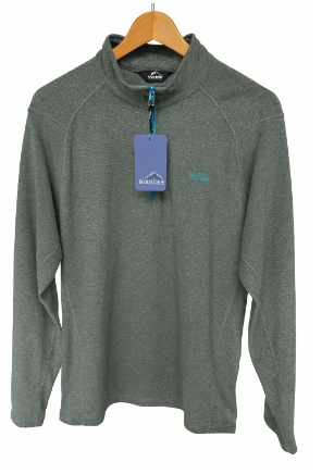 BUZO BOULDER MELANGE HOMBRE OREGON VERDE