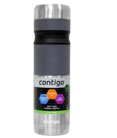 TERMO CONTIGO 739 ML. INOX. GRIS