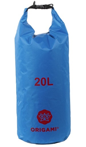 BOLSA ORIGAMI ESTANCA 20 LITROS AZUL
