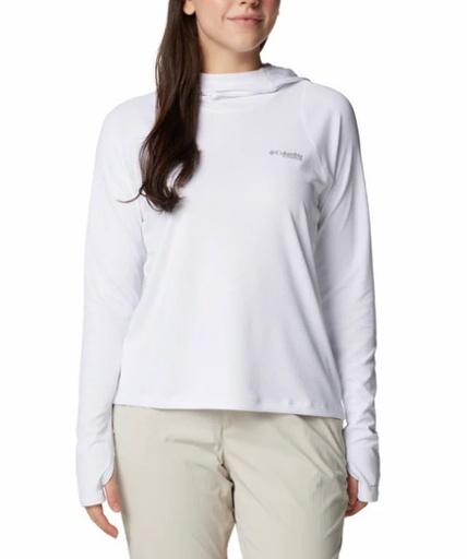 BUZO COLUMBIA DAMA SUMMIT VALLEY BLANCO