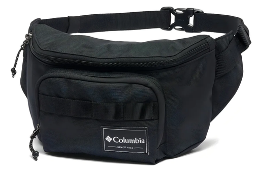 RIÑONERA COLUMBIA ZIG ZAG NEGRA