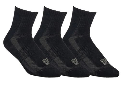 MEDIAS SOX TRI PACK CLASSIC NEGRO