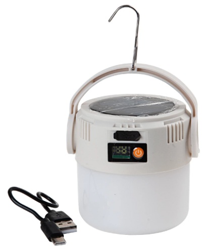 FAROL WATERDOG MULTIFUNCIONAL RECARGABLE USB Y SOLAR WOL7991