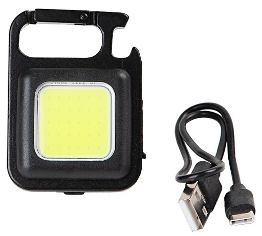 LINTERNA WATERDOG CON GANCHO 200 LUMENS RECARGABLE