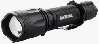 LINTERNA TACTICA WATERDOG WOL8029 10W RECARGABLE 220 12V USB