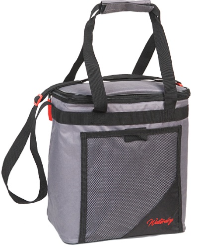 Conservadora Térmica Waterdog Cooler 11l Lunchera Bolso 30cm Color Gris/Negro